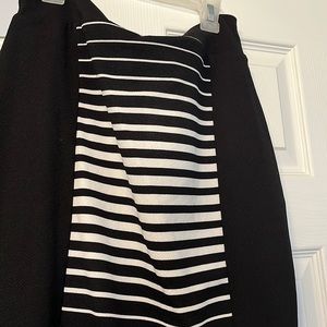 Black & white skirt from Ashley Stewart